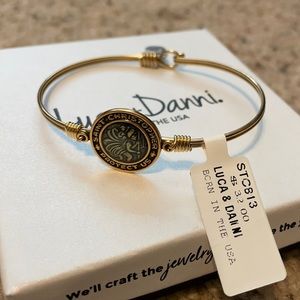 Luca + Danni St. Christopher bracelet